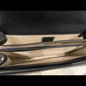 Authentic Gucci Black Dionysus small shoulder bag